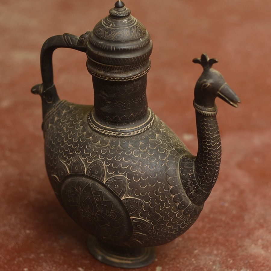 Antiquities from Khajuraho | Peacock Surahi